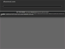 Tablet Screenshot of dhammal.com